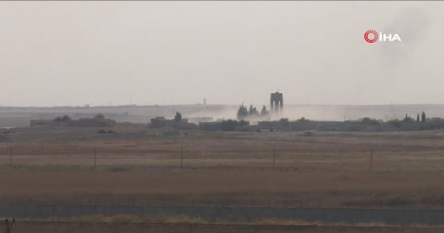 Tel Abyad'tan dumanlar yükseliyor