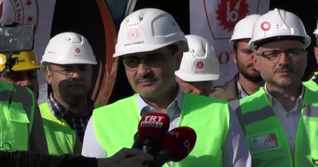 Bakan Dönmez TürkAkım Projesi'nin yıl sonuna kadar biteceğini açıkladı