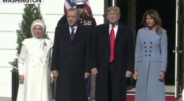 Cumhurbaşkanı Erdoğan Beyaz Saray'da