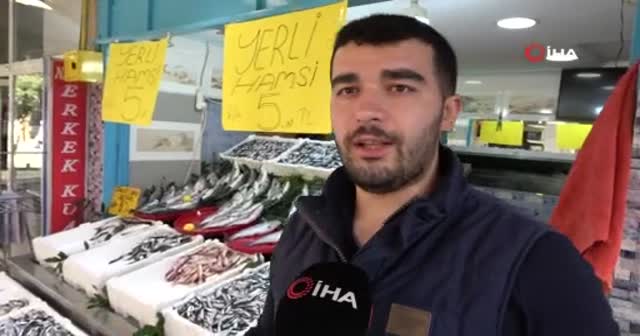 Hamsi 5 liraya düştü, vatandaşlar balıkçılara akın etti