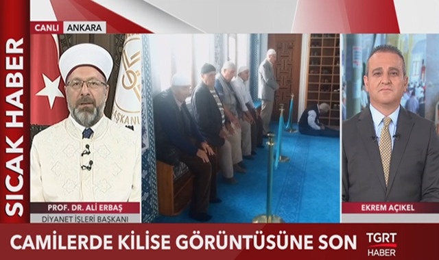 Camilerde kilise görüntüsüne son!