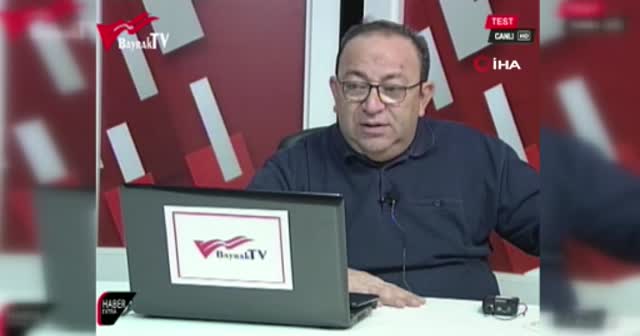 Depreme canlı yayında yakalandı