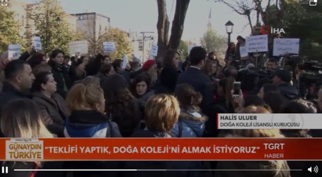 Doğa Koleji'nde kriz sürüyor