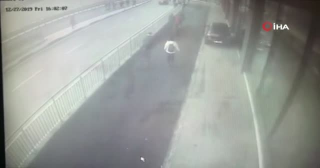 Sultanbeyli’deki feci kaza güvenlik kamerasında