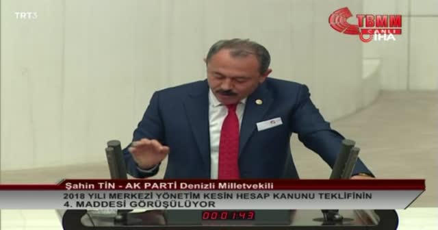 TBMM Genel Kurulunda 'işgalci' tartışması