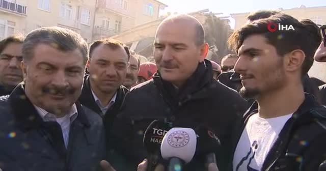 Bakan Soylu, Suriyeli Mahmut ile buluştu