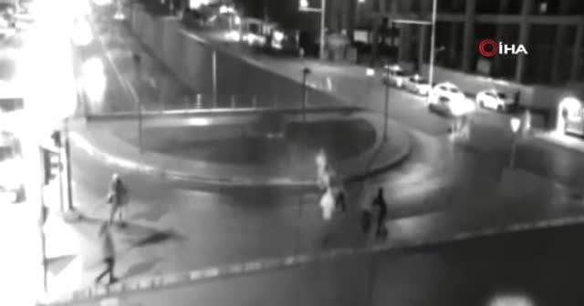 Depreme trafikte yakalandılar