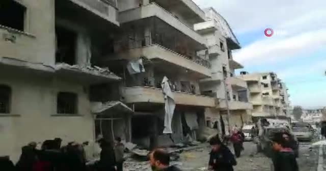 Esad rejiminden İdlib'de hava saldırısı: 7 ölü, 20 yaralı