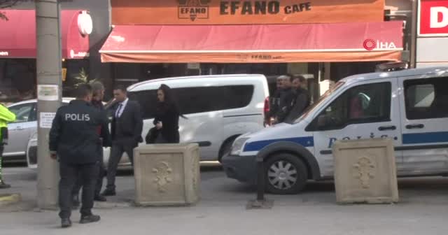 Eskişehir'de cinayet anı güvenlik kamerasında