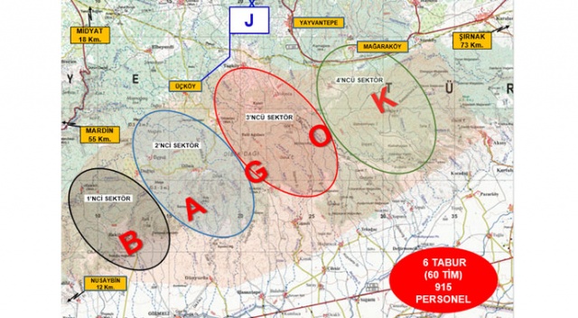 İçişleri Bakanlığı: KAPAN-1 BAGOK operasyonu başlatıldı
