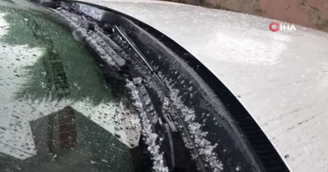 İstanbul’a dolu sürprizi