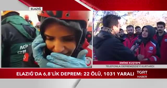 Kahraman sağlıkçı TGRT Haber'de