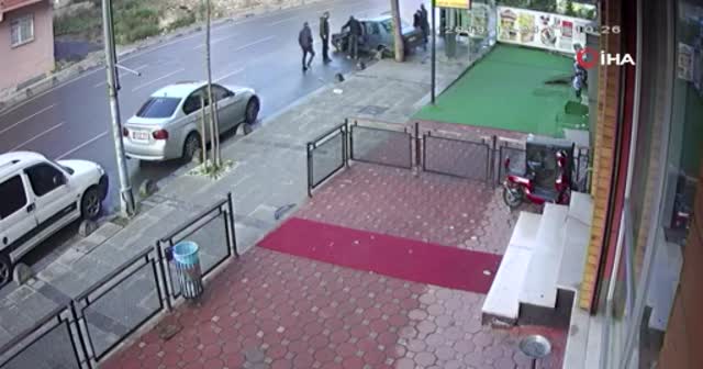 Sancaktepe’de film sahnelerini aratmayan kaza kamerada