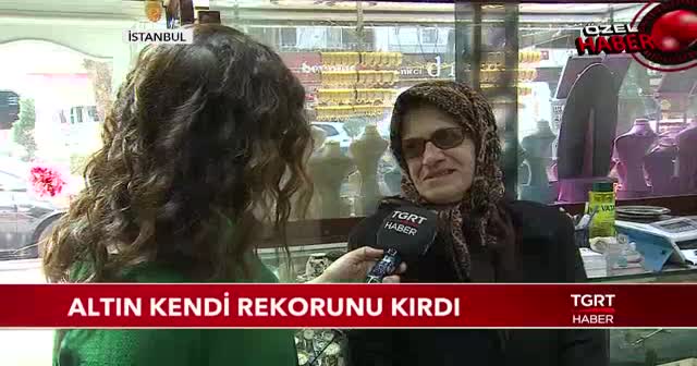 Altın kendi rekorunu kırdı