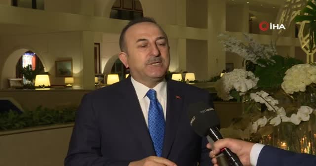 Bakan Çavuşoğlu: 'Rejimin saldırganlığı bir an önce durdurulmalı'