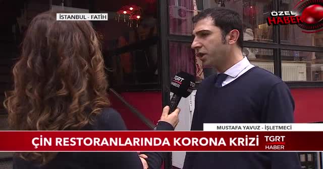 Çin restoranlarında Korona krizi!