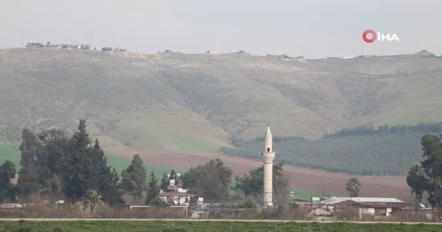 Hatay'da füzelerin yönü Suriye'ye çevrildi