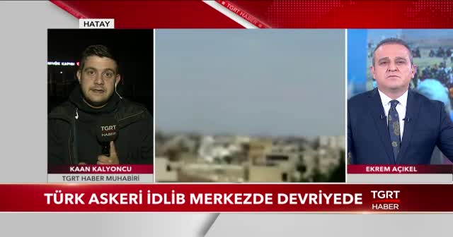 İdlib'de 'Türkiye kapıyı açsın' eylemi