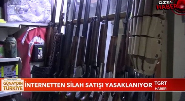 İnternetten silah satışı yasaklanıyor