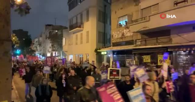 İsraillilerden ABD'nin sözde Orta Doğu barış planı protestosu