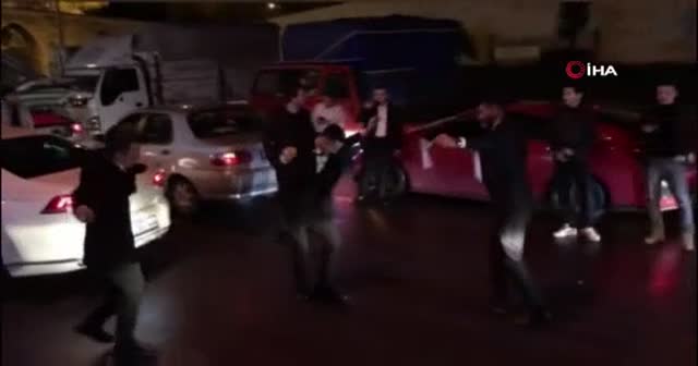 İstanbul'da düğün konvoylarında şoke eden görüntüler kamerada