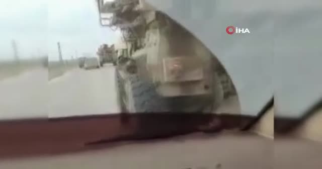 Kamışlı'da ABD askeri ile Rus askeri arasında gerginlik