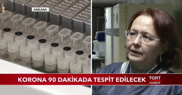 Korona 90 dakikada tespit edilecek
