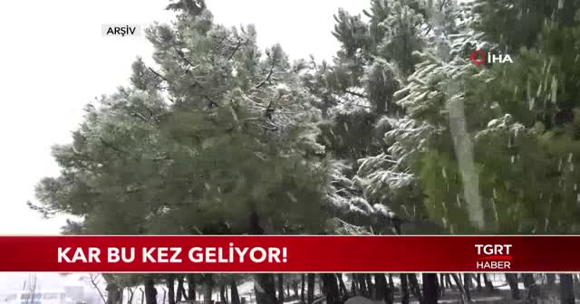 Meteoroloji’den İstanbullulara kar uyarısı
