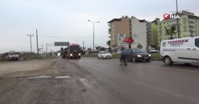 Sınıra tank sevkiyatı
