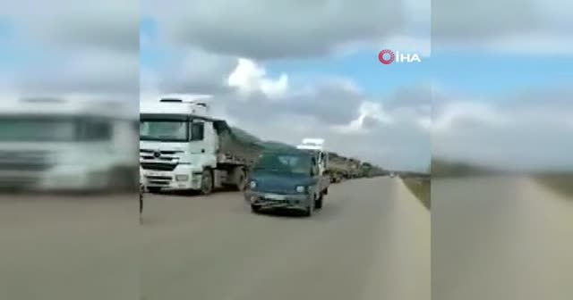 TSK konvoyu İdlib’e girdi