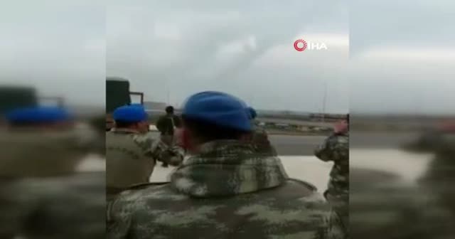 TSK'nın rejim unsurlarına ateş açma anı kamerada