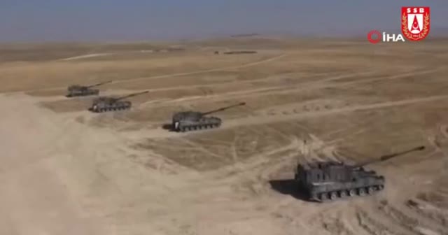 Fırtına Obüsleri 'Bahar Kalkanı Harekatı'nda görevde