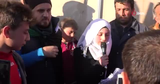 İdlib’de TSK’ya destek gösterisi