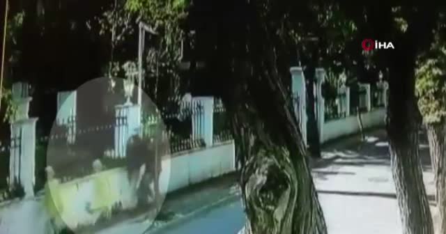 İngiliz ajan Le Mesurier’in düşme anı kamerada