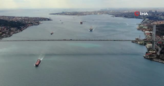 İstanbul deniz trafiğine 'koronavirüs' etkisi