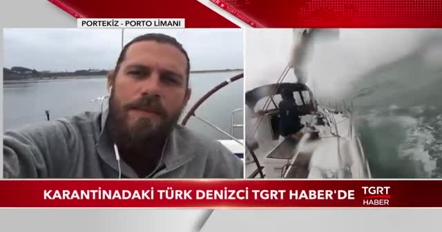 Karantinadaki Türk denizci yaşadıklarını TGRT Haber'e anlattı