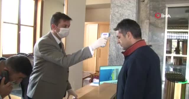 TBMM’de koronavirüse karşı termal kameralı önlem