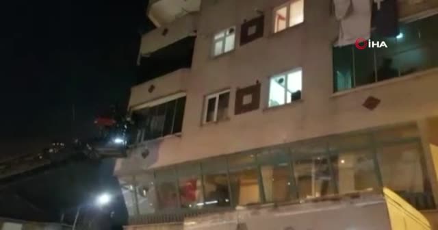 "Evde hırsız var" deyip balkondan atladı