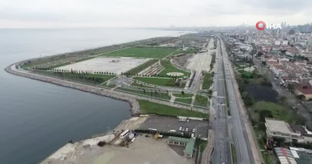 Maltepe ile Pendik arasındaki sahil şeridi ıssızlığa büründü