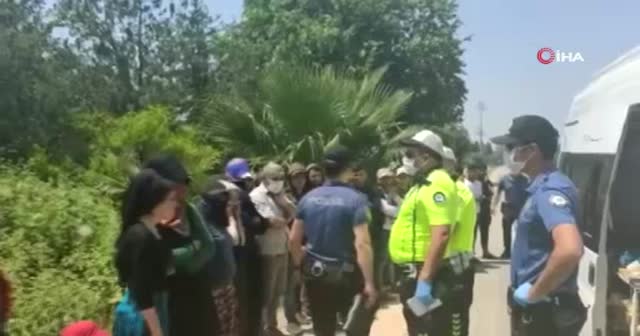 14 kişilik araçtan 35 kişi çıktı