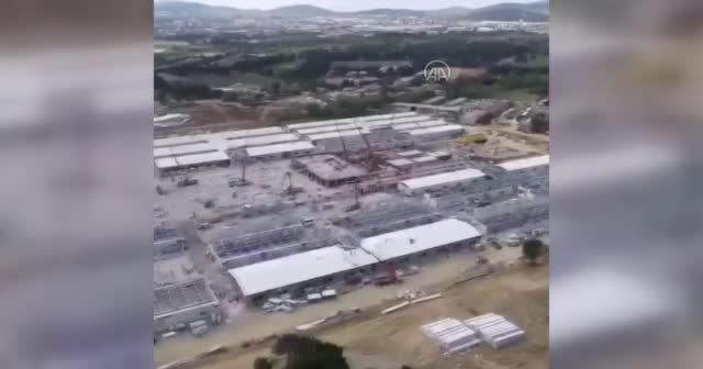 Cumhurbaşkanı Erdoğan paylaştı: İşte salgın hastanelerinin içerisinden ilk görüntü