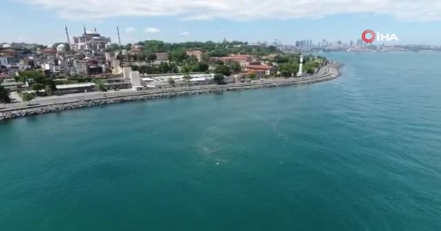 İstanbul Boğazı'na yakışmayan görüntü