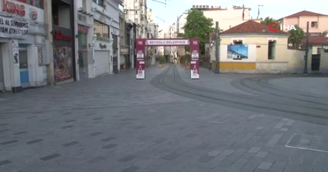 Kısıtlamanın sabahında İstanbul sessizliğe büründü