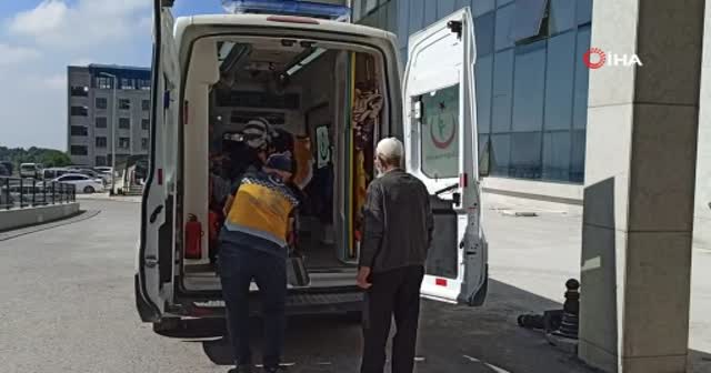 Aldığı kurbanlığın gazabına uğrayan şahıs hastanelik oldu