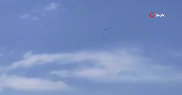 Ankara Beypazarı'nda eğitim uçağı düştü