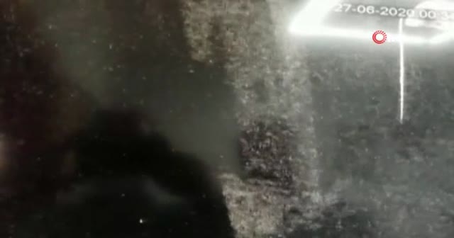 Bahçelievler'de yaşanan patlama anı kamerada