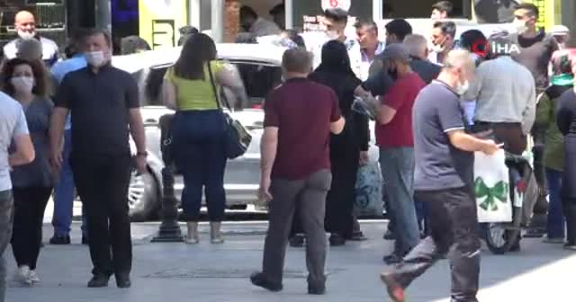 Gaziantep'te tedirgin eden görüntü