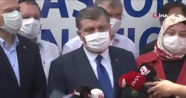 Bakan Koca'dan flaş uyarı: Yakın bölgede bulunanlar dışarıya çıkmasın