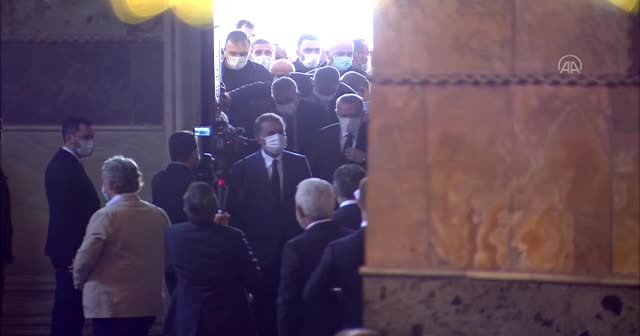 Cumhurbaşkanı Erdoğan, Ayasofya-i Kebir Cami-i Şerifi'ne geldi
