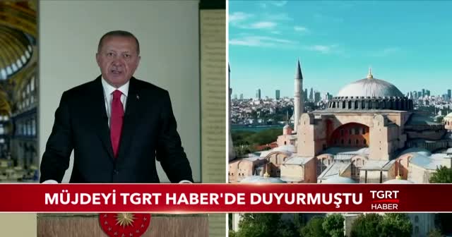 Cumhurbaşkanı Erdoğan, müjdeyi TGRT Haber'de duyurmuştu!